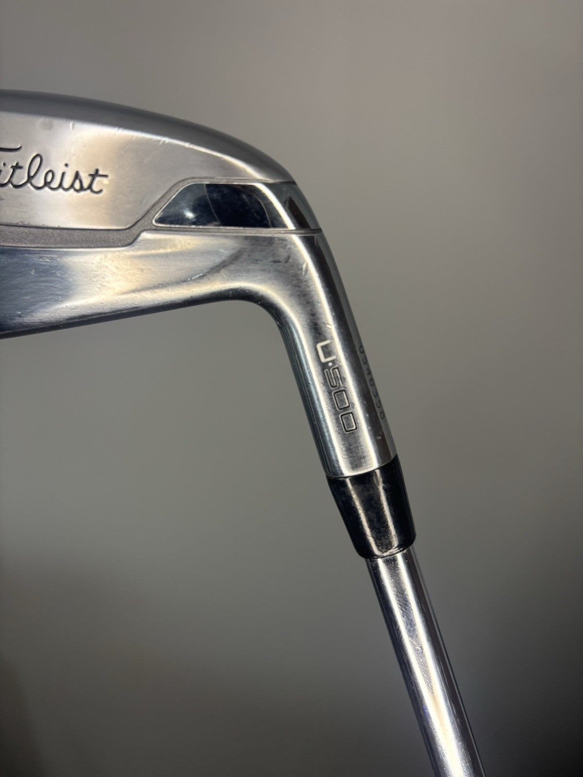 Photo of Titleist U500 Utility 4 Iron Project X Rifle 6.5 Extra Steel 39.5