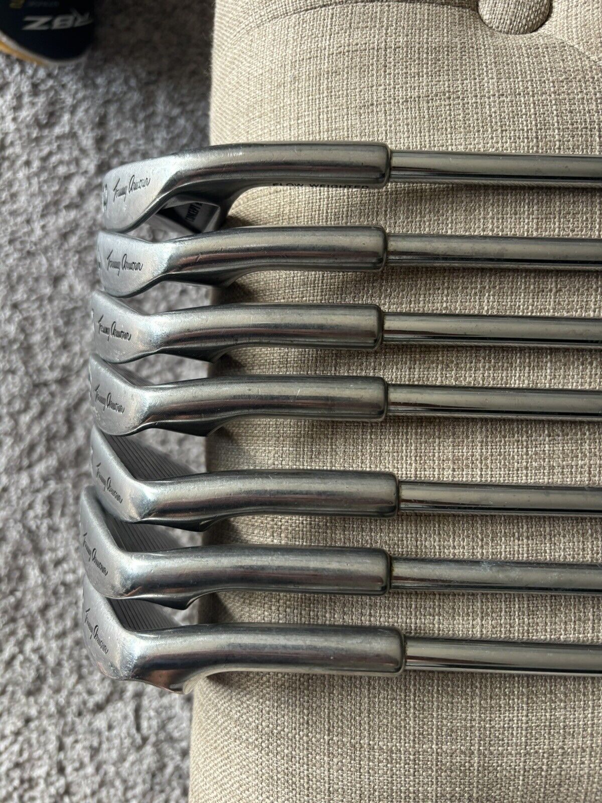 NICE Tommy Armour Concept 2 Iron Set 3-9 Regular Flex Steel Shafts