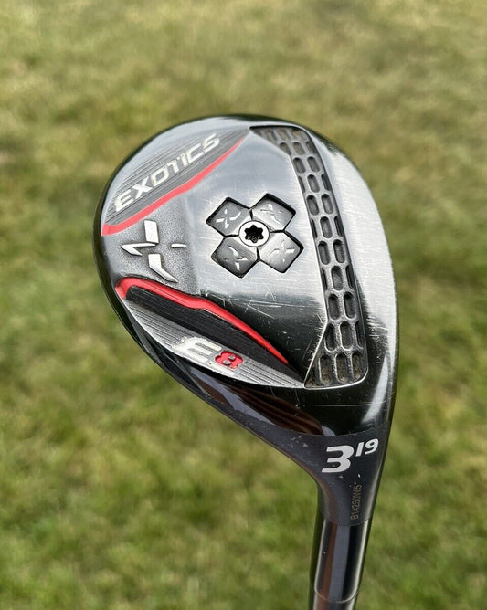 NICE Tour Edge Exotics E8 3 Hybrid 19° Recoil F3 Regular Flex