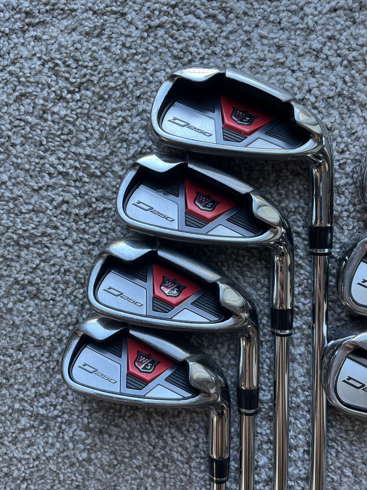 NICE Wilson Staff D250 Iron Set 5-GW Uniflex Steel STD Length