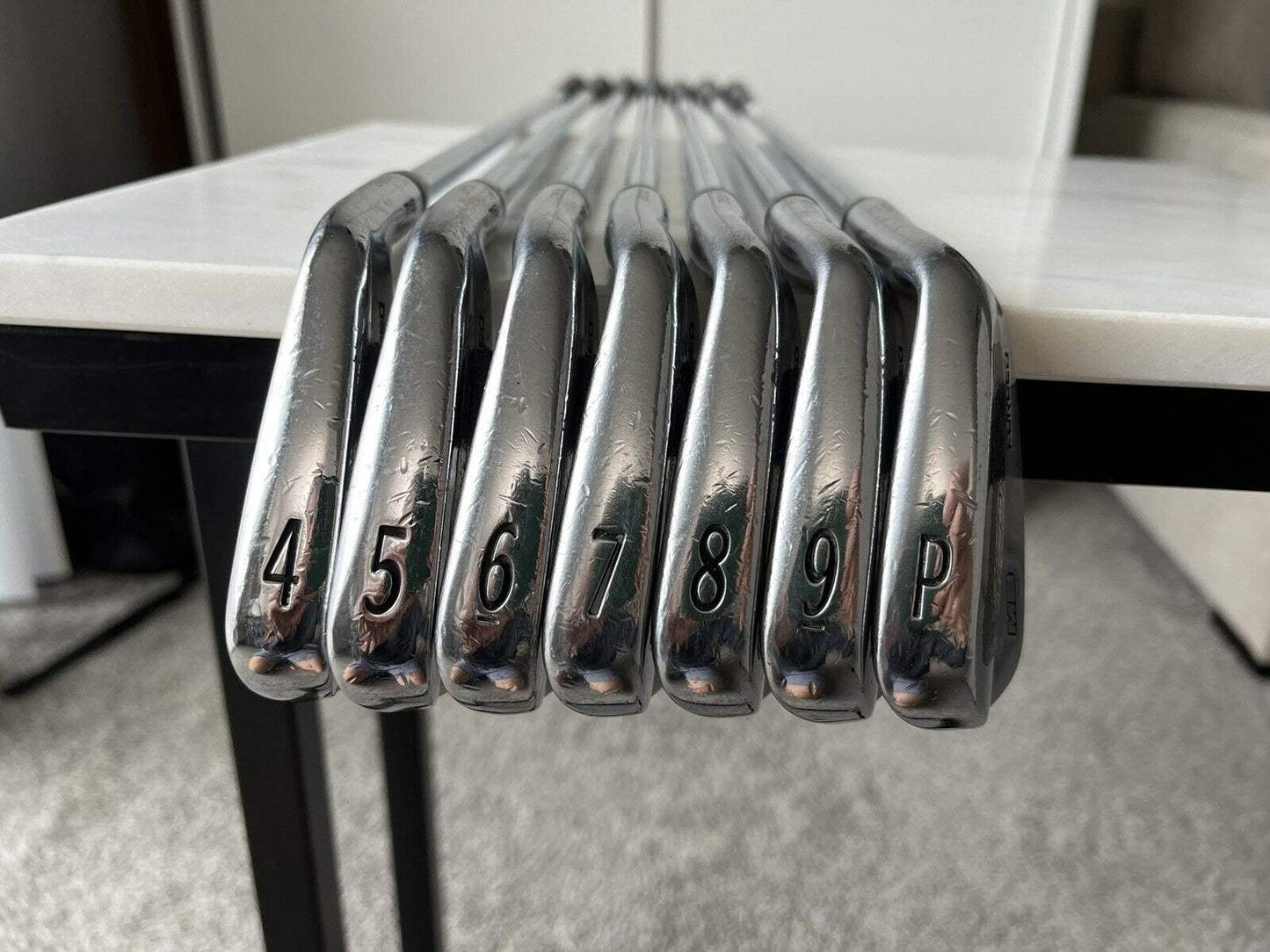 NICE Titleist 716 MB Iron Set 4-PW AMT Tour White S300 Steel Stiff