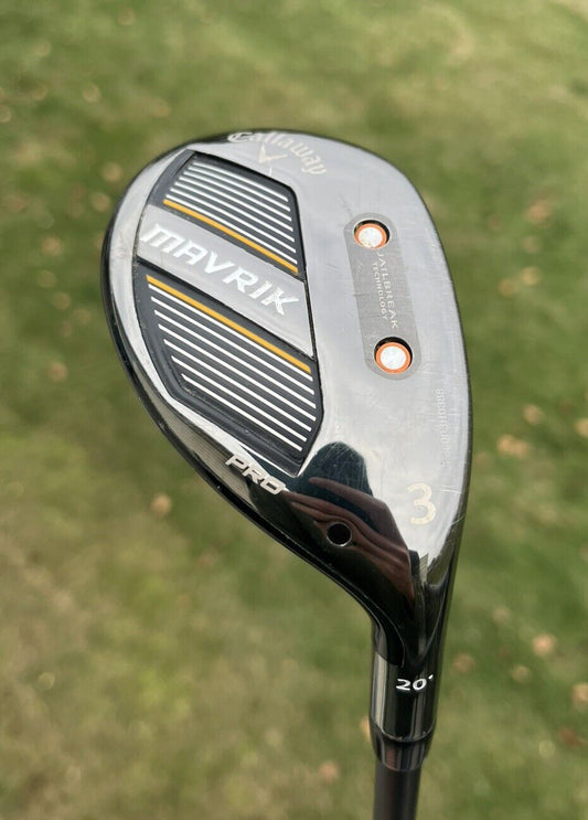 NICE Callaway Mavrik Pro 3 Hybrid 20° KBS Stiff Flex 39.5”