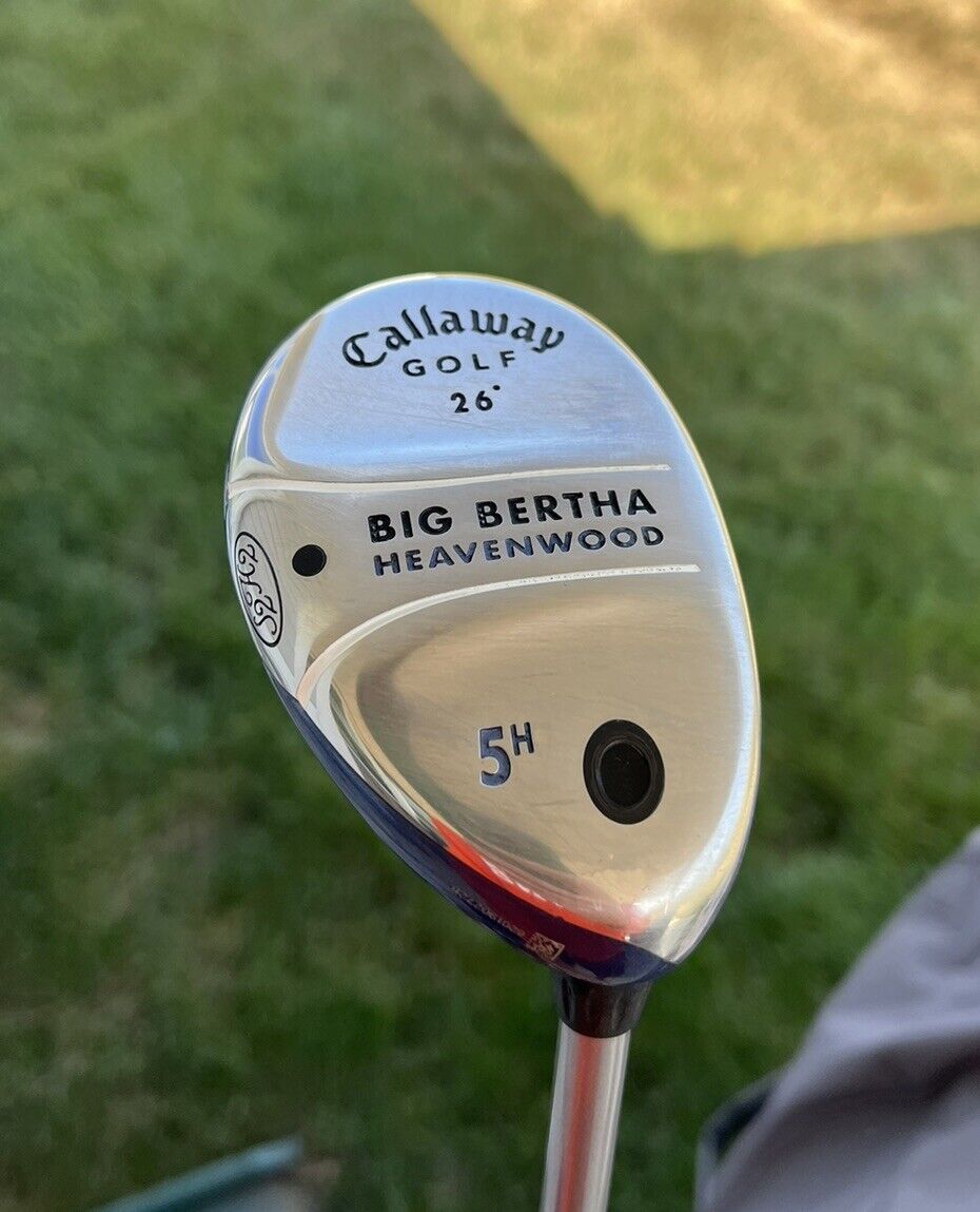 NICE Ladies Callaway Big Bertha Heavenwood 5 Hybrid 26° Aldila Ladies Flex W/HC