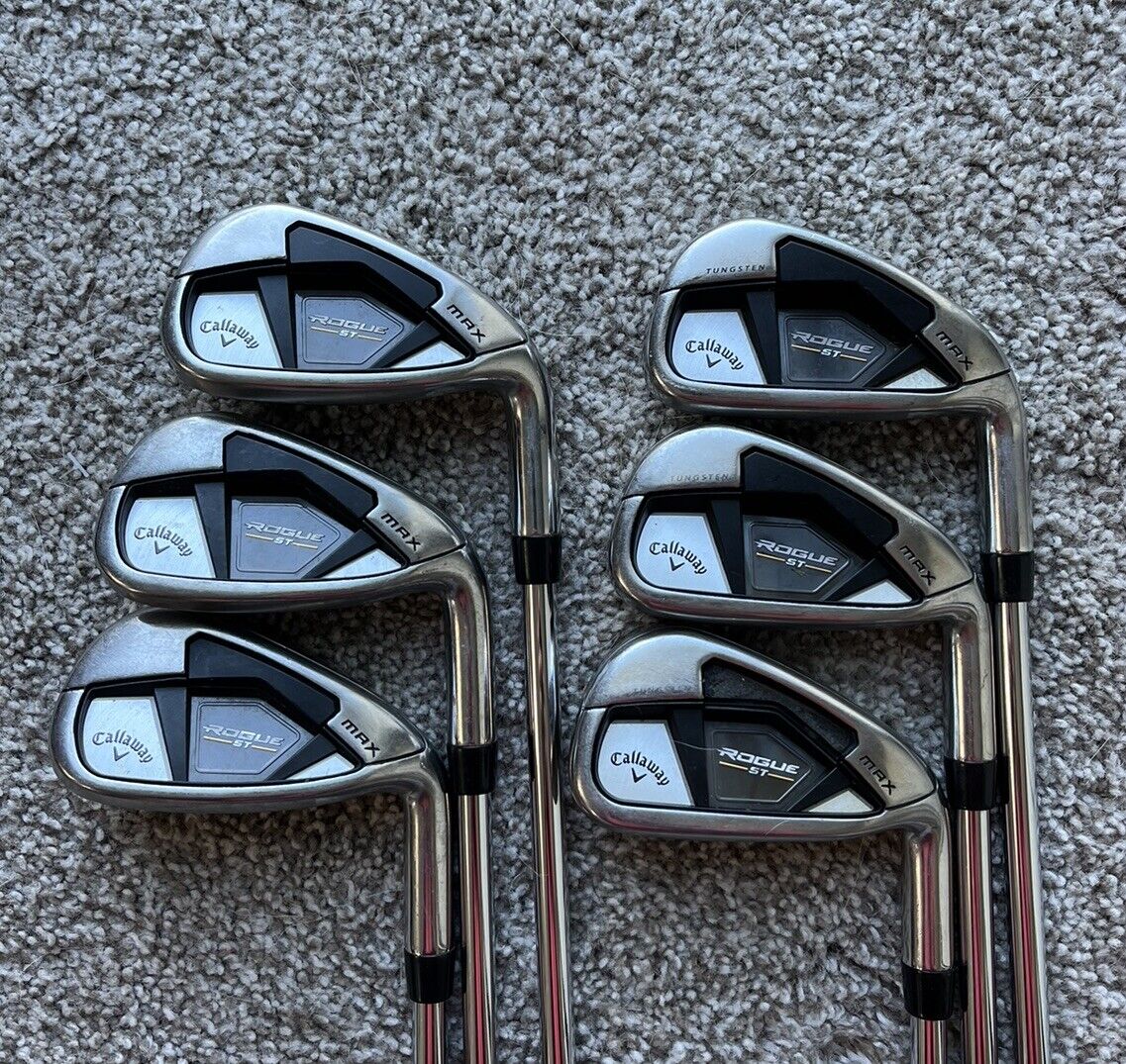 NICE Callaway Rogue ST Max Iron Set 5-PW Elevate 95 Regular Flex Steel