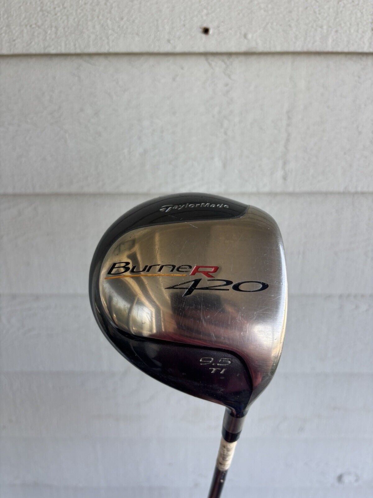 Taylormade Burner 420 Driver 9.5° Ti 60g Regular Flex Graphite Shaft w HC 44.5”