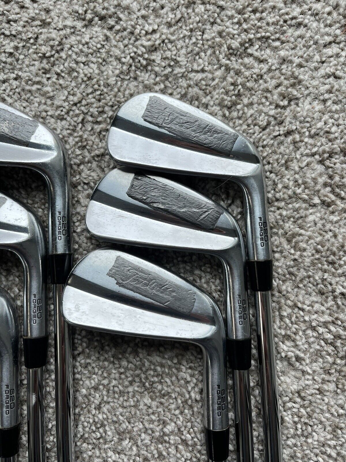 Titleist 620 Forged MB Iron Set 5-PW KBS $-Taper 130 Extra Stiff Steel