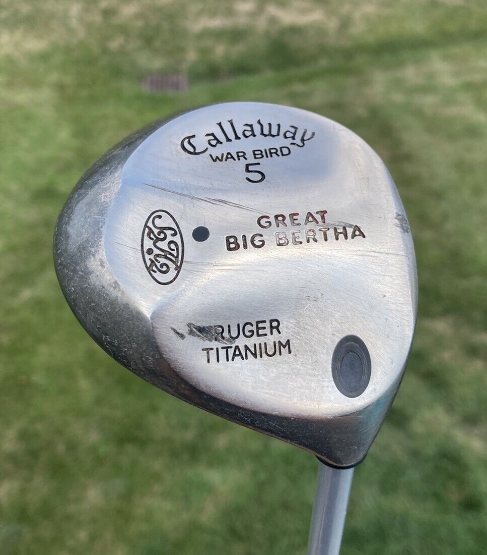 Callaway Great Big Bertha Ruger Titanium 5 Wood Regular Flex W/Hc 42”