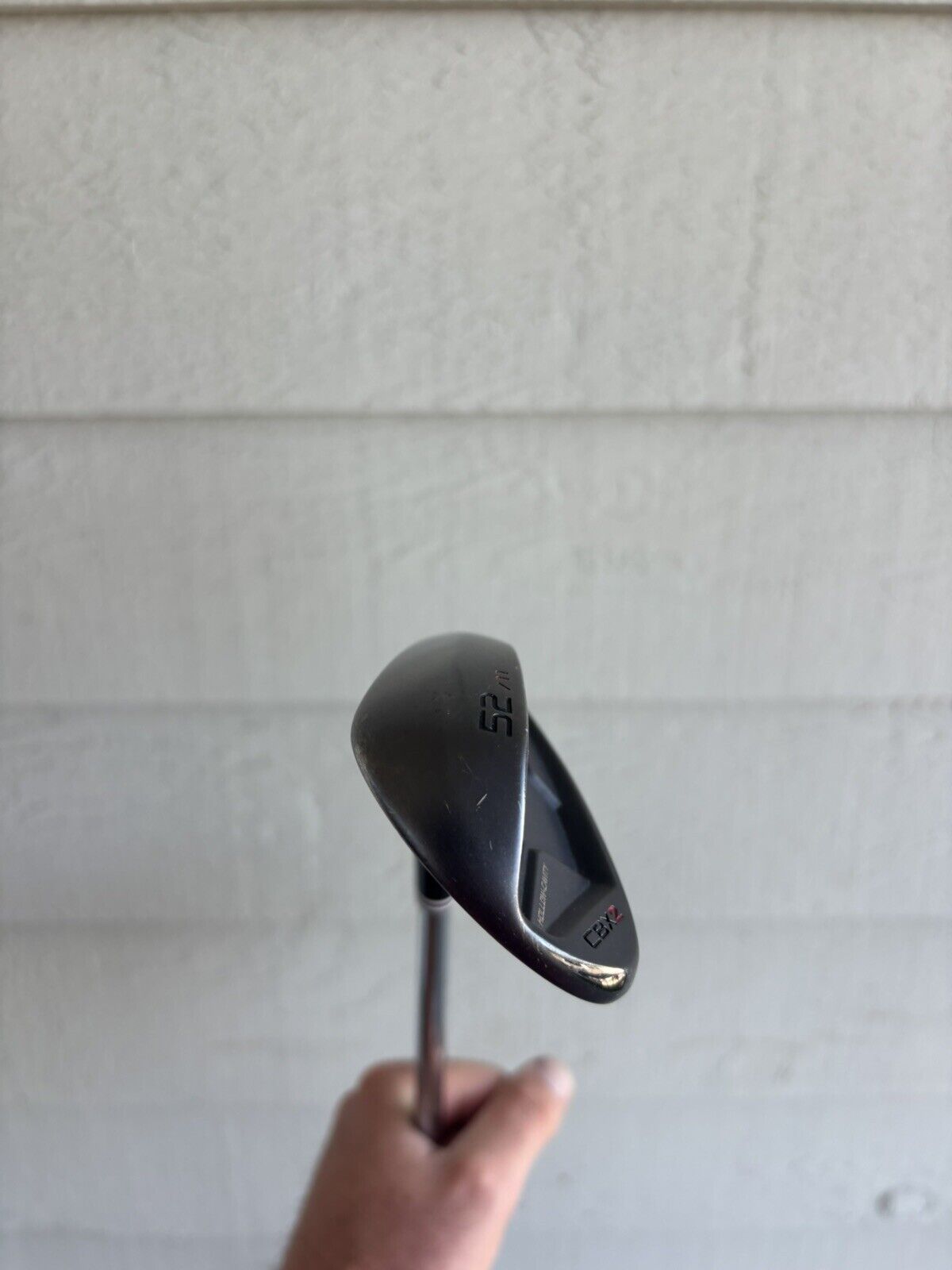 Cleveland CBX2 Black Gap Wedge 52°/11 KBS Hi-Rev 115g Regular Flex Steel 35.5”