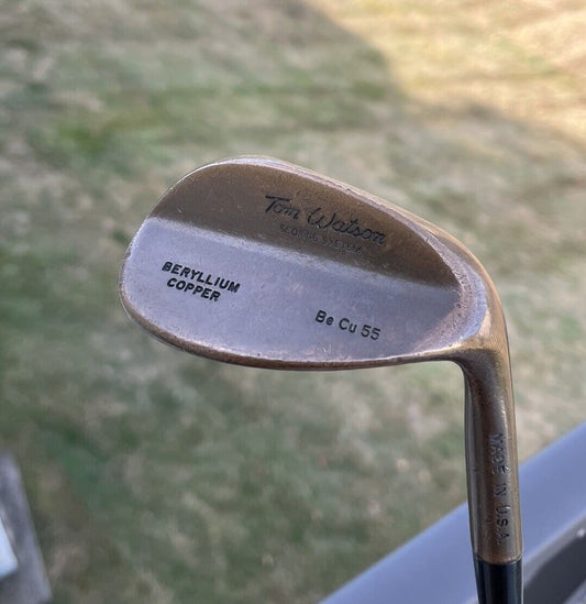 Tom Watson Beryllium Copper Sand Wedge 55° Wedge Flex Steel 35”