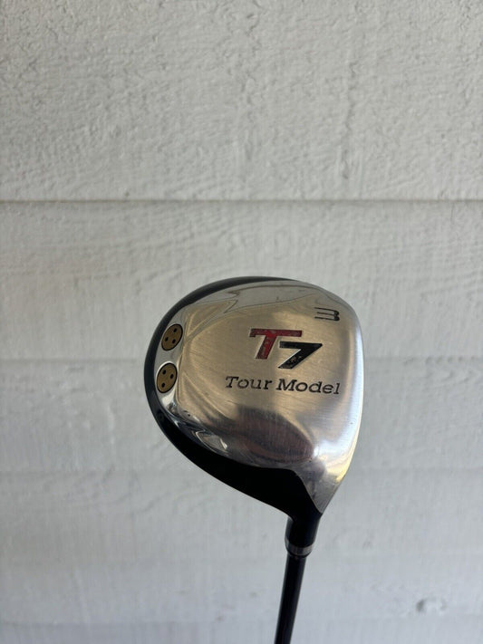 Tour Model T7 3 Wood Integra Graphite Shaft 68g Regular Flex w Headcover