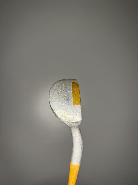 Photo of Otey Crisman Hickory Shaft Mallet Putter 35 Original Grip