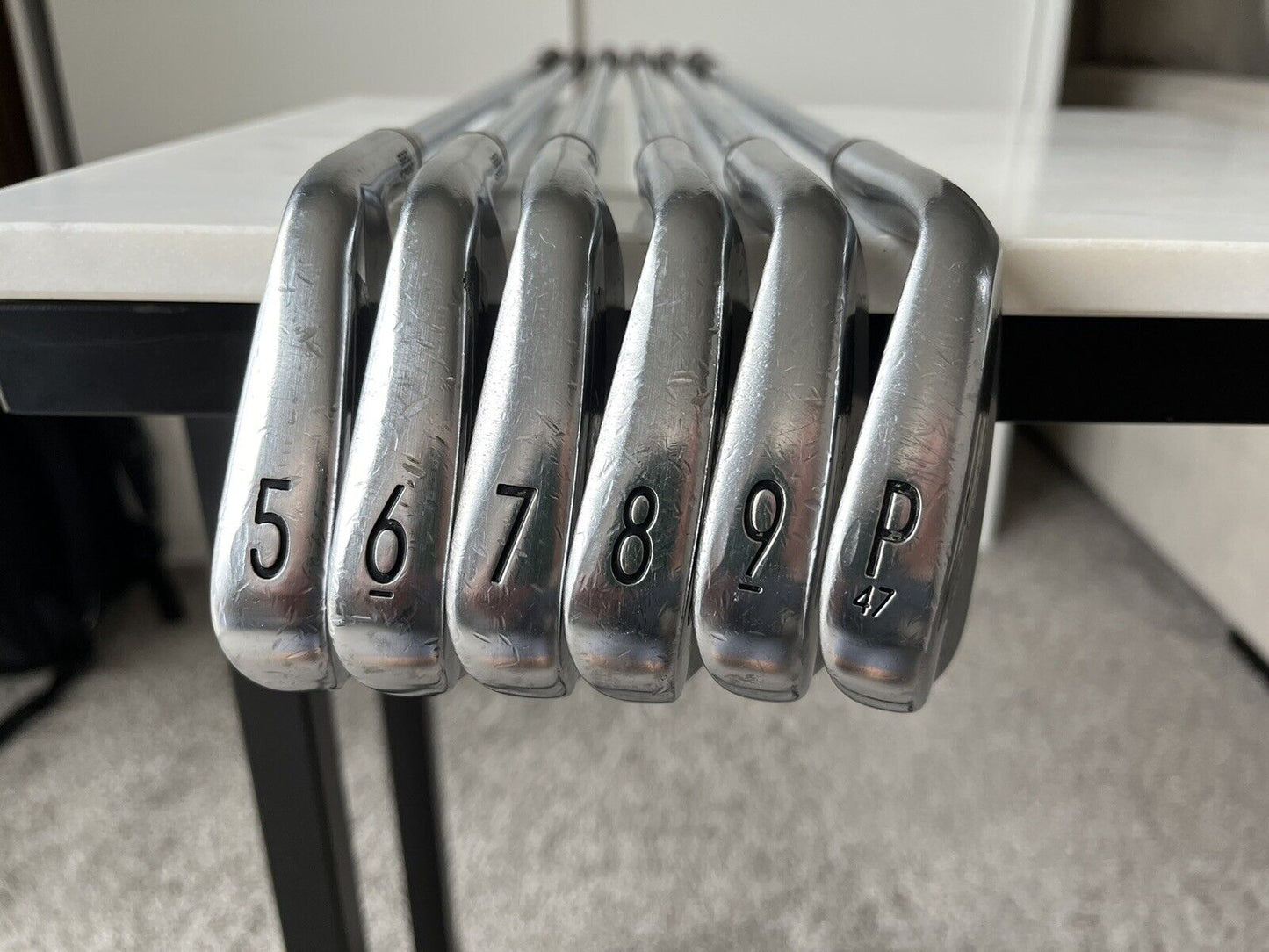 Titleist 620 Forged MB Iron Set 5-PW KBS $-Taper 130 Extra Stiff Steel