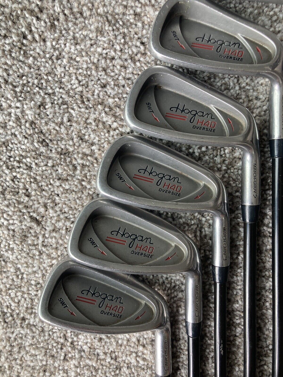 Ben Hogan H40 Oversize Iron Set 4-PW Graphite Regular Flex Standard Length