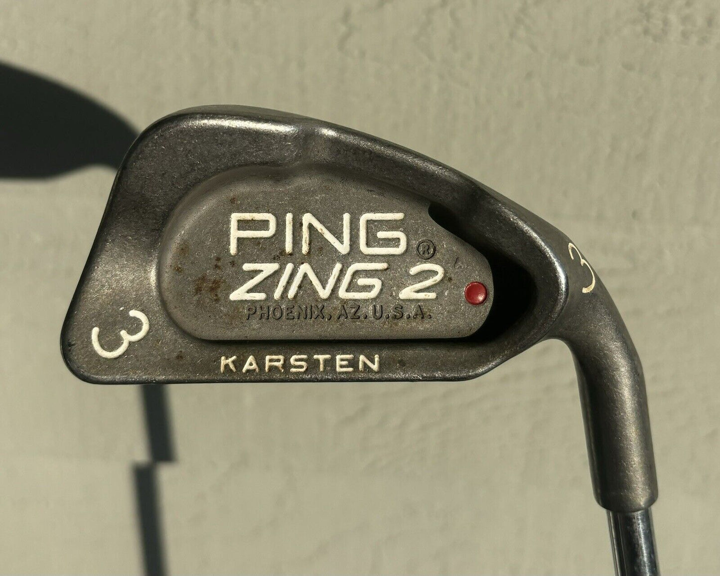 Ping Zing 2 Red Dot 3 Iron Ping JZ Steel Shaft