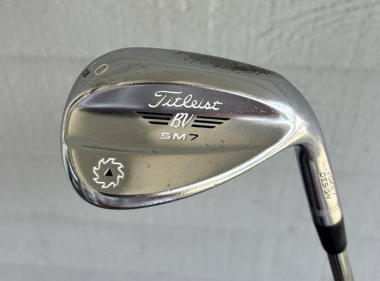 Titleist Vokey SM7 Chrome 60°/08M Grind Wedge KBS Tour V 120g X Stiff Flex 35.5”