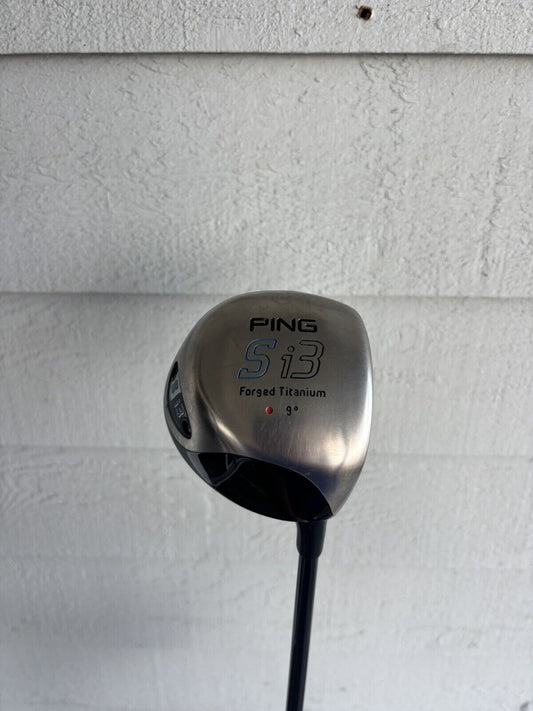 Ping Si3 Red Dot Driver 9° Forged Titanium Head Stiff Flex Graphitew HC READ