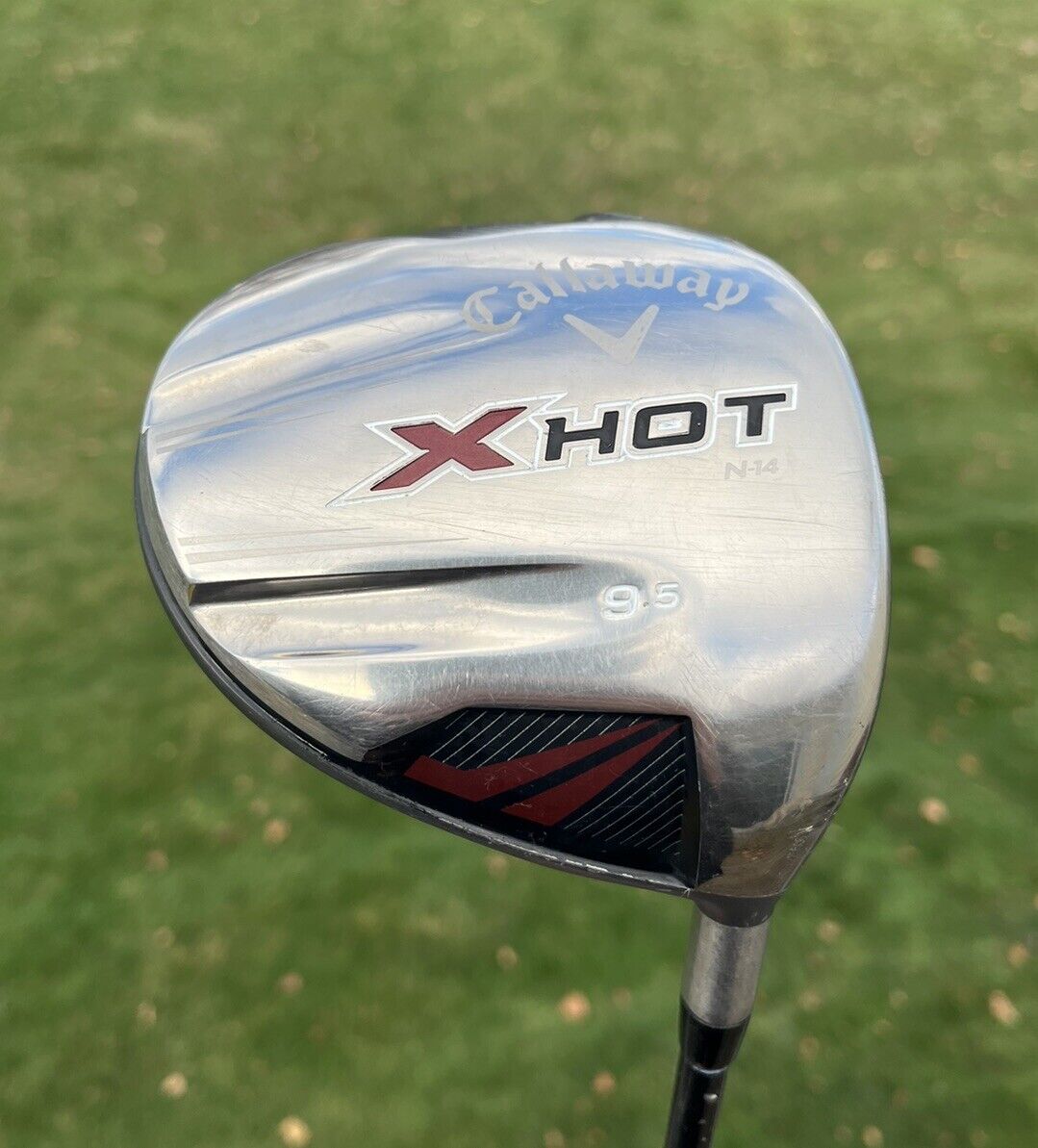 Callaway X Hot N14 Driver 9.5° Pro Launch Stiff Flex 45.5”