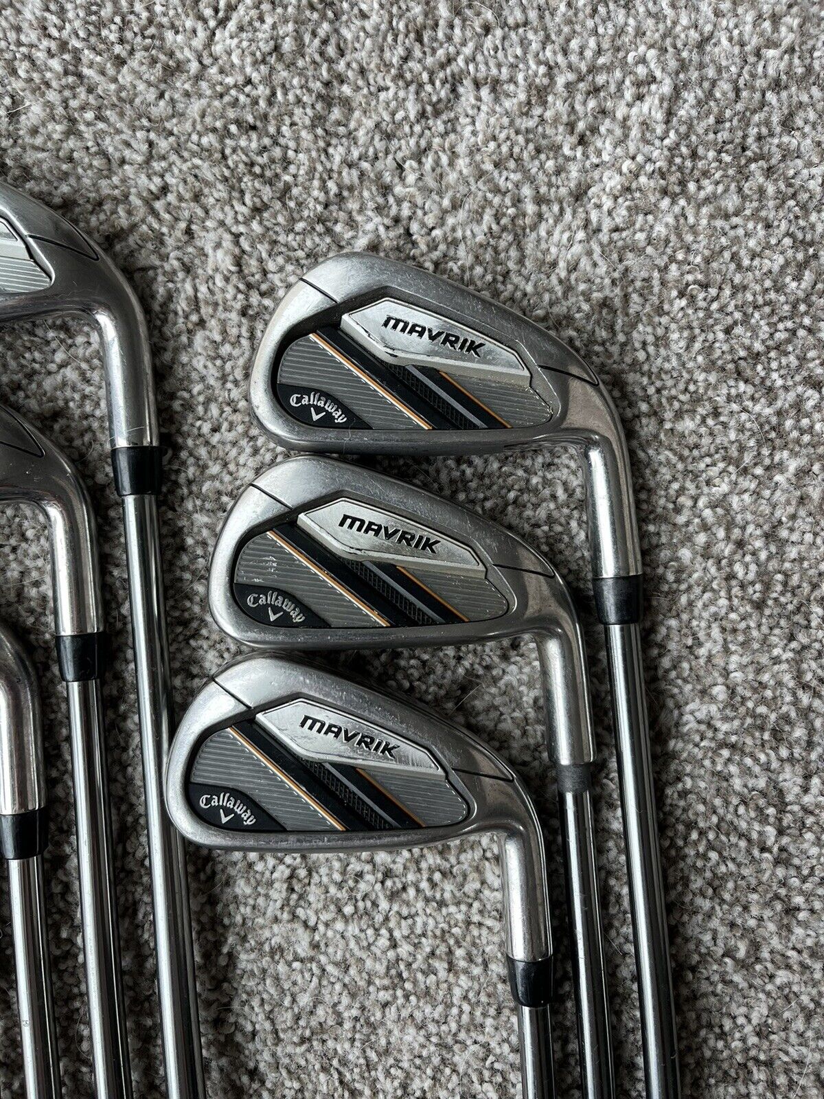 Callaway Mavrik Iron Set 4-PW Project X Catalyst 80 Stiff Flex -1/4”