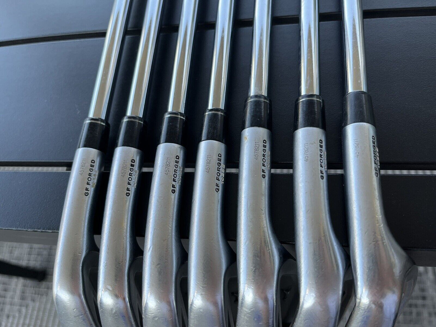 Mizuno JPX 900 Tour Iron Set 4-PW KBS Tour-V Extra Stiff PURED Shafts 1/4”