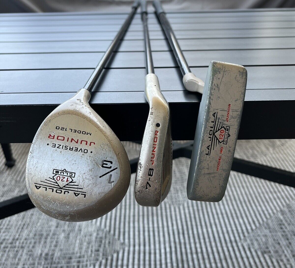 La Jolla 120 Junior Club Set - Driver, 7/8 Iron, And Putter - Graphite Shafts