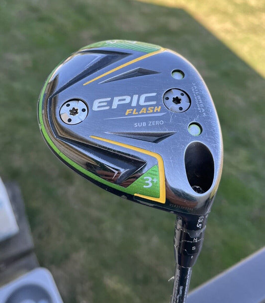 Callaway Epic Flash Sub Zero 3+ Wood 13.5° Hzrdus Yellow 6.5 Extra Stiff 42.5”