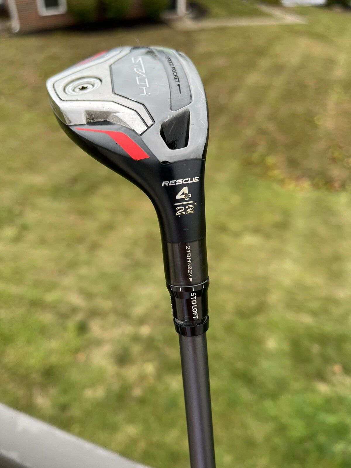 Taylormade Stealth Plus Rescue 4 Hybrid 22° Aldila Tour TX Extra Stiff W/HC