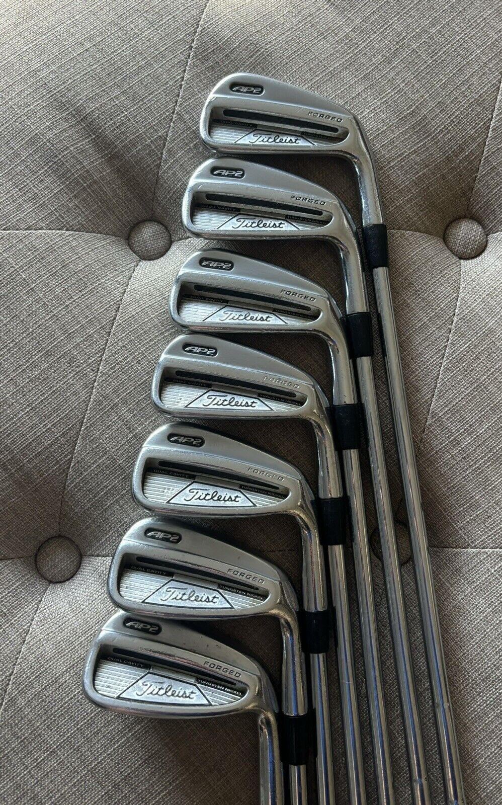 Titleist AP2 Forged Iron Set 4-PW TT Dynamic Gold S300 Steel Shafts