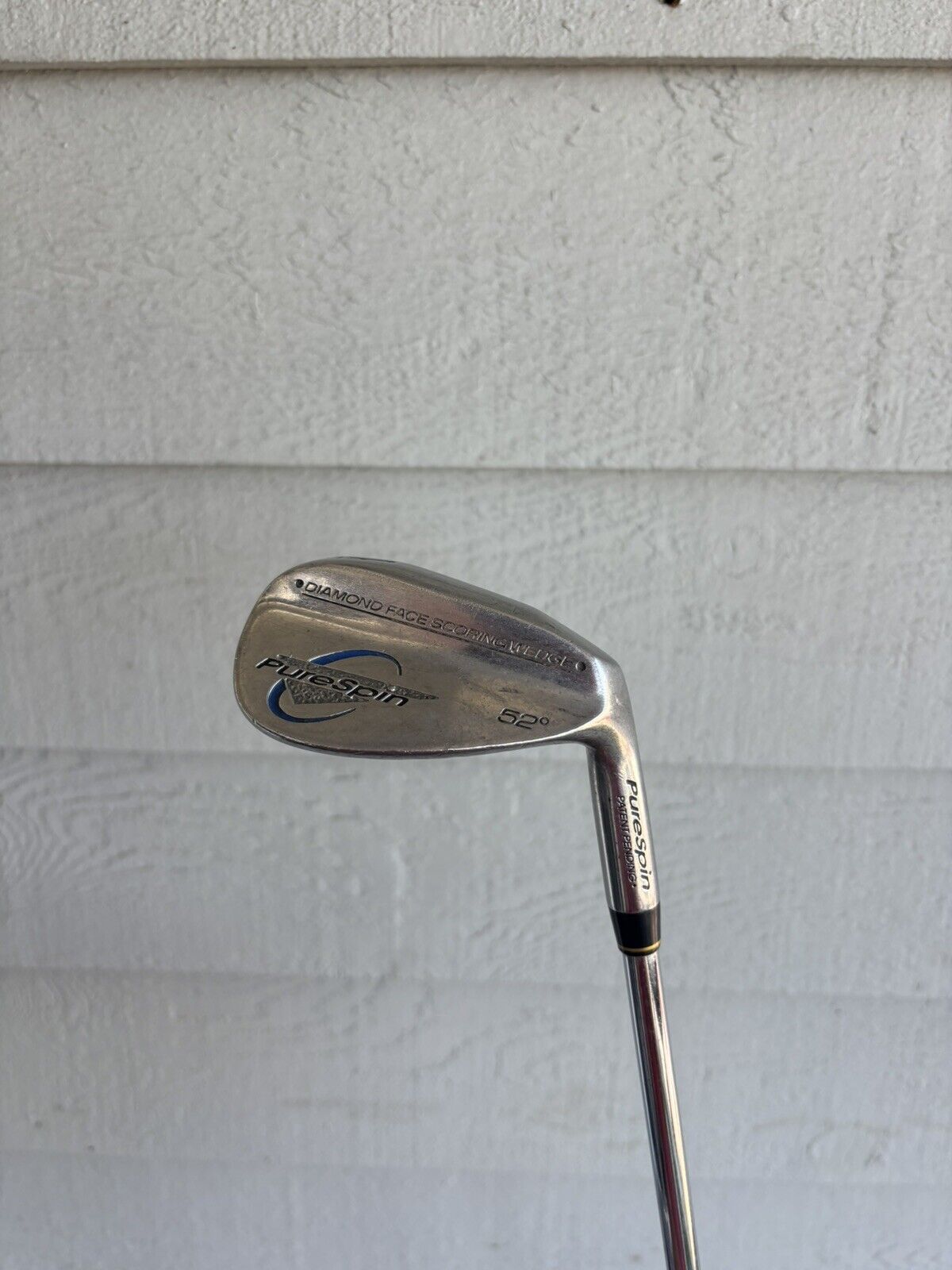 Pure Spin Approach Wedge 52° Diamond Face True Temper Steel Shaft 35.25”