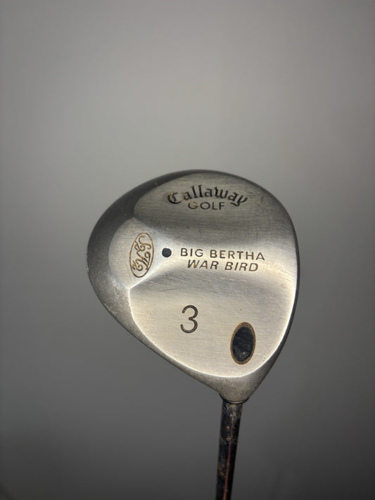 Photo of Callaway Big Bertha War Bird 3 Wood Memphis 10 Steel Shaft 42.25