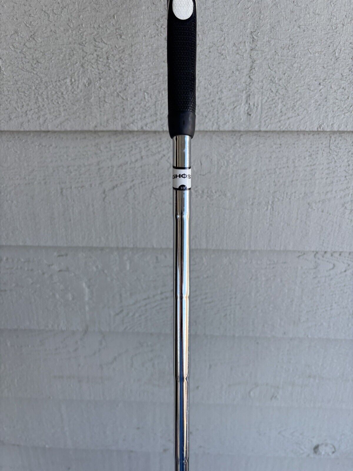 Taylormade Spider Ghost Single Bend Mallet Putter Steel Shaft w Headcover 33.0”