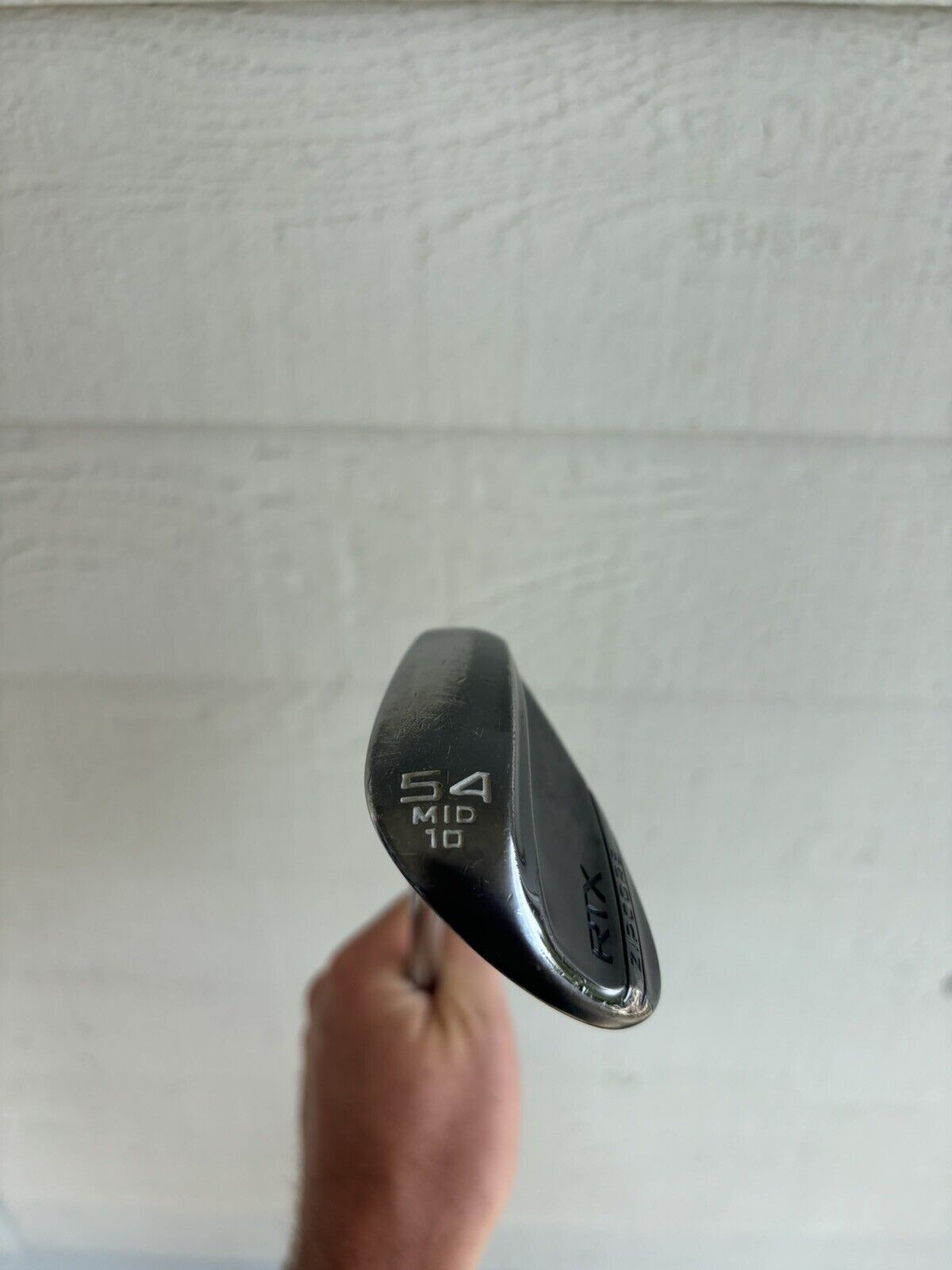 Cleveland RTX Zipcore Black Satin Sand Wedge 54/10 Mid TT DG Spinner Tour Issue