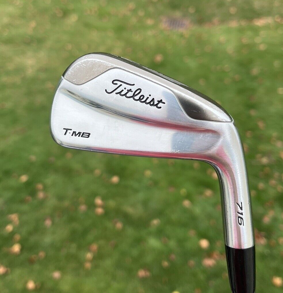 NICE Titleist 716 T-MB 4 Iron DG AMT S300 Stiff Flex Steel 38.5”