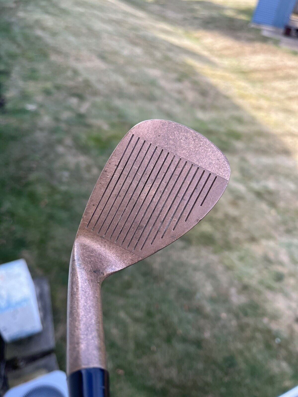 NICE Custom Built Third Wedge Copper Lob Wedge 60° Steel 35.5”