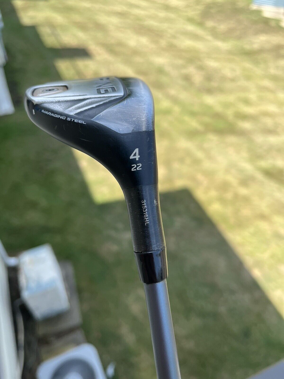 Ping G400 4 Hybrid 22° Alta CB 70 Regular Flex W/HC