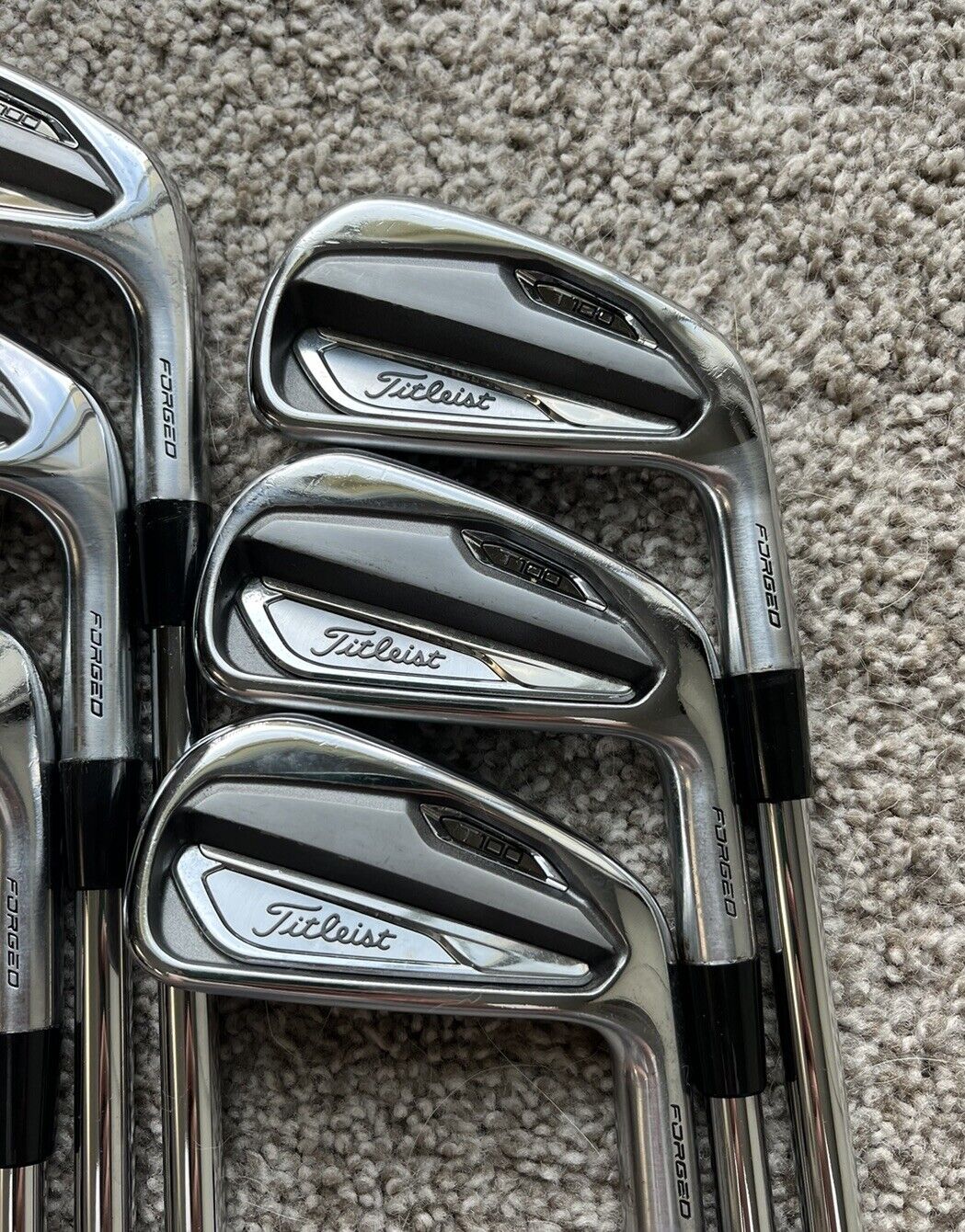 NICE Titleist T100 Iron Set 4-PW Tour Issue DG X100 Extra Stiff Steel