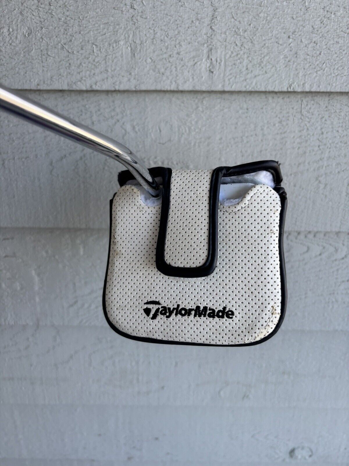 Taylormade Spider Ghost Single Bend Mallet Putter Steel Shaft w Headcover 33.0”