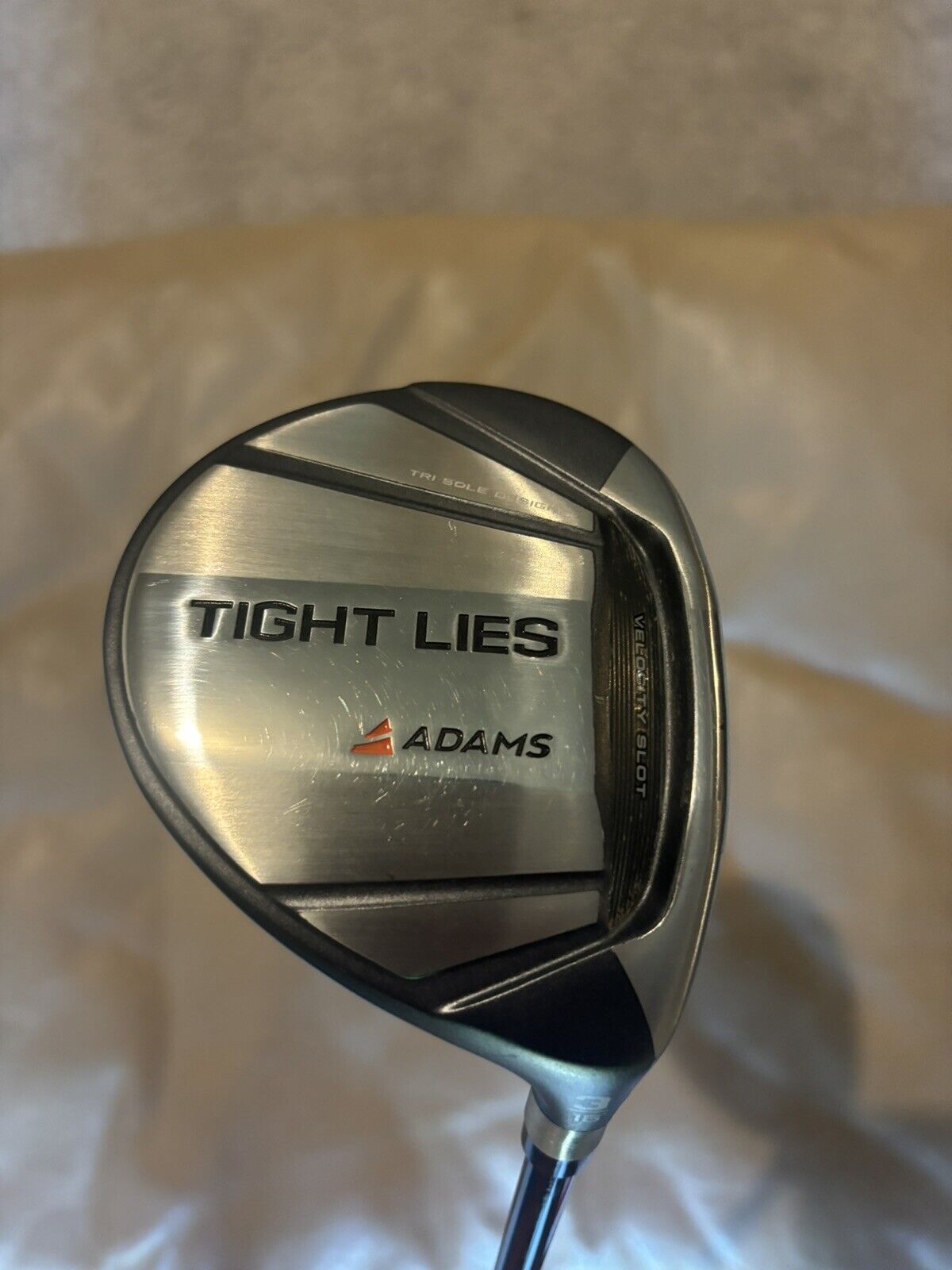 Near Mint Adams Tight Lies 3 Wood 16* Aldila Synergy 50g A Flex 42.5”