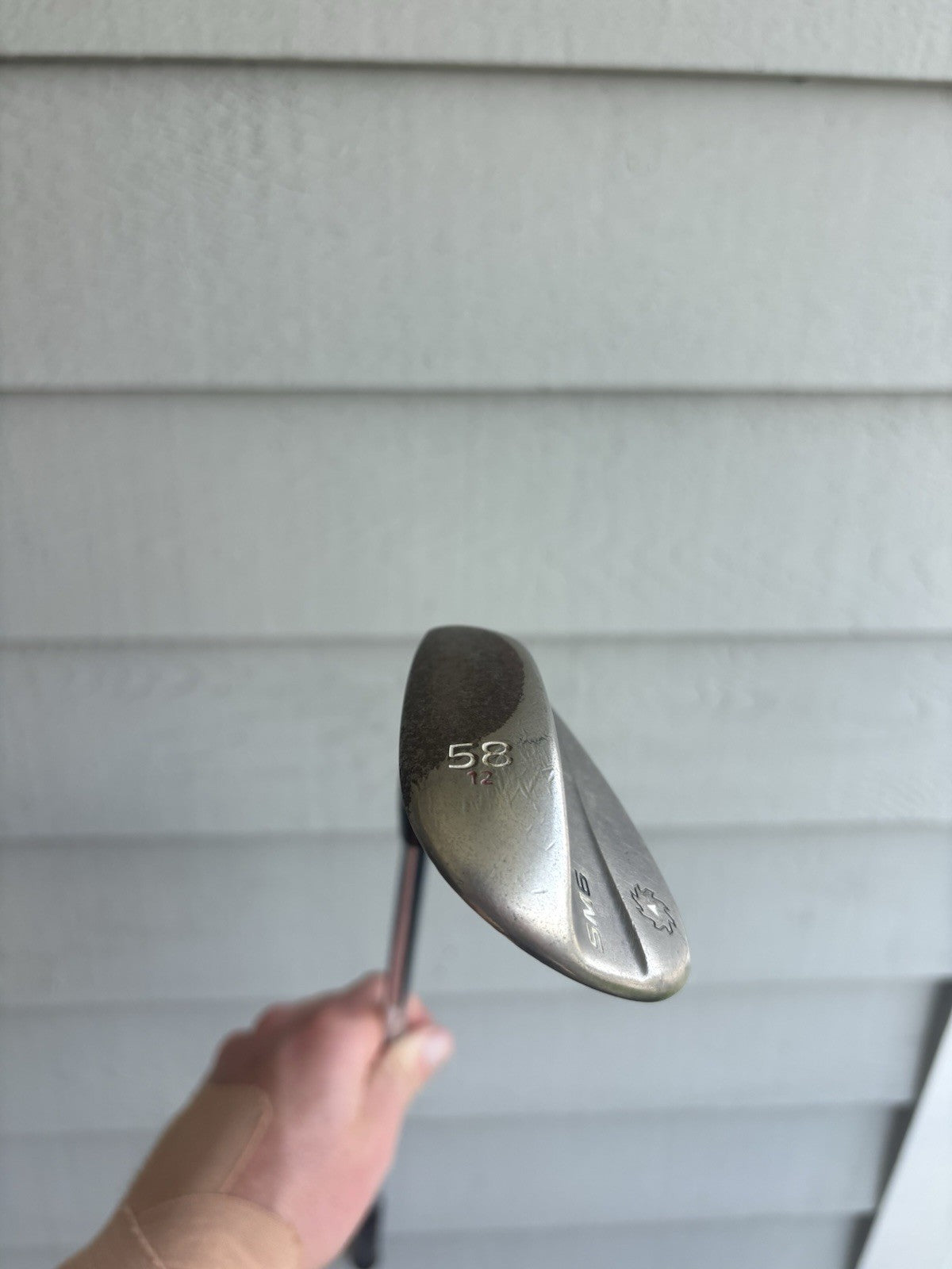 Photo of Titleist Vokey SM6 Steel Grey LW 58/12K Wedge Steel 35.5