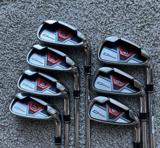 NICE Wilson Staff D250 Iron Set 5-GW Uniflex Steel STD Length