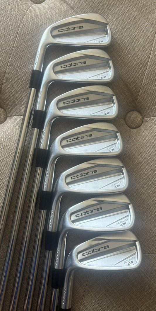 MINT Cobra King CB Forged 2023 Iron Set 4-PW TT DG S300/X100 +1/4” LH