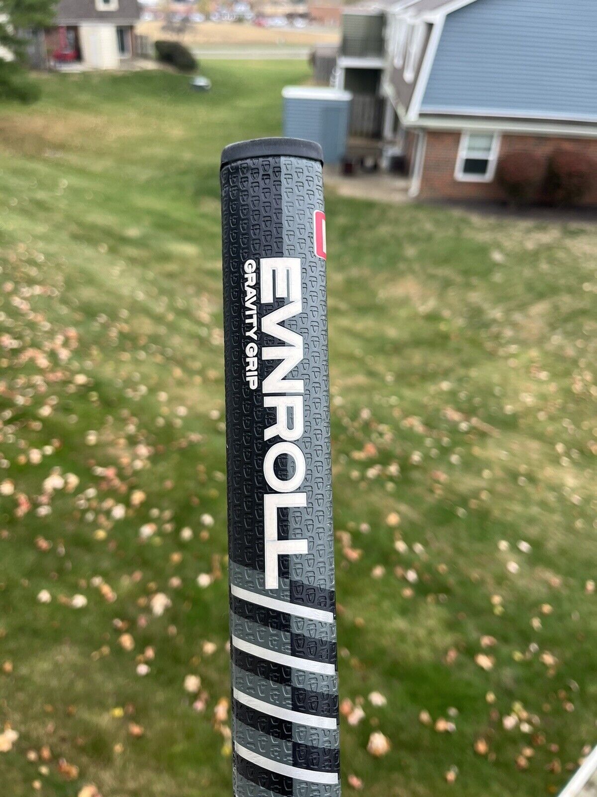 Evnroll ER2 Black Mid Blade Putter Black Shaft Gravity Grip 34”