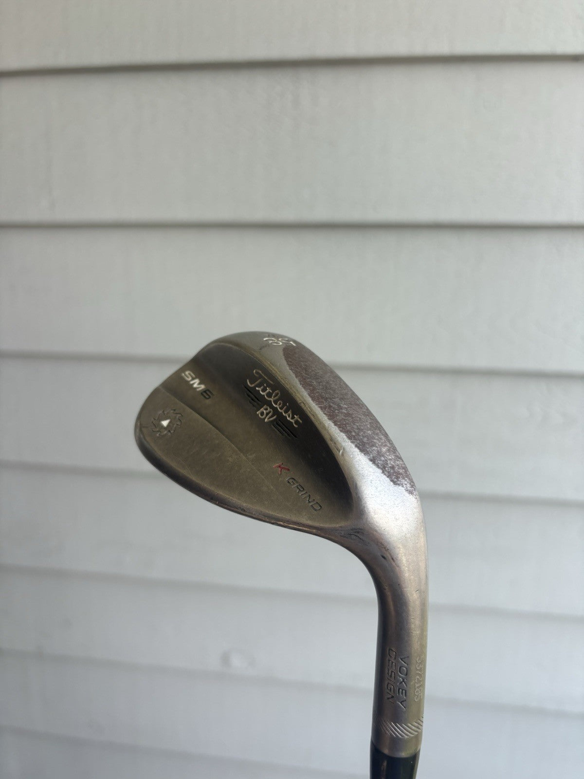 Photo of Titleist Vokey SM6 Steel Grey LW 58/12K Wedge Steel 35.5