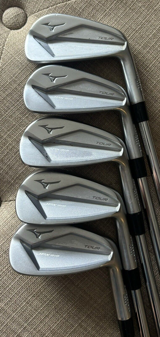 NICE Mizuno JPX 919 Tour Iron Set 6-PW KBS Tour 130g X Stiff +1/2”