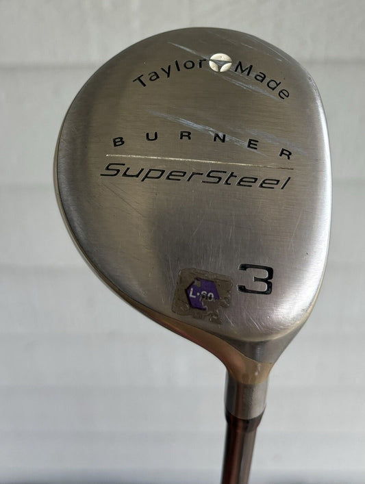 Taylormade Burner SuperSteel 3 Wood Taylormade Bubble Graphite Shaft 42”