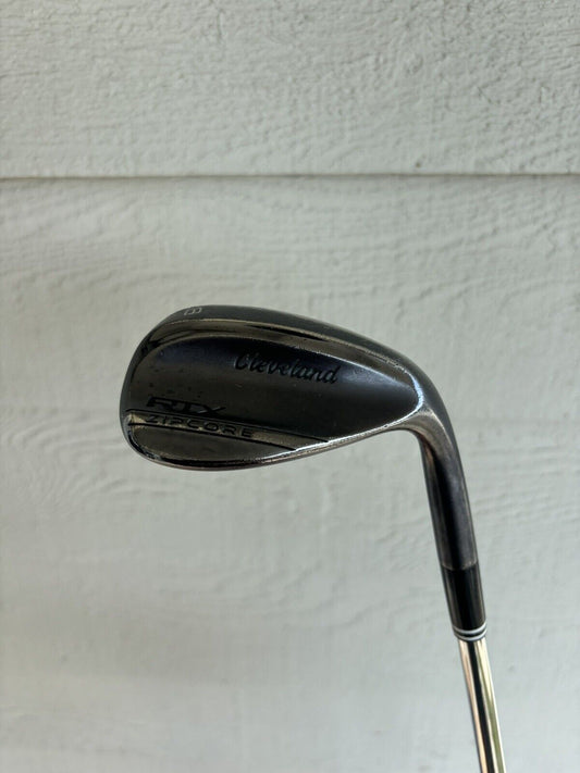 Cleveland RTX Zipcore Black Satin Lob Wedge 58/10 Mid TT DG Spinner Tour Issue