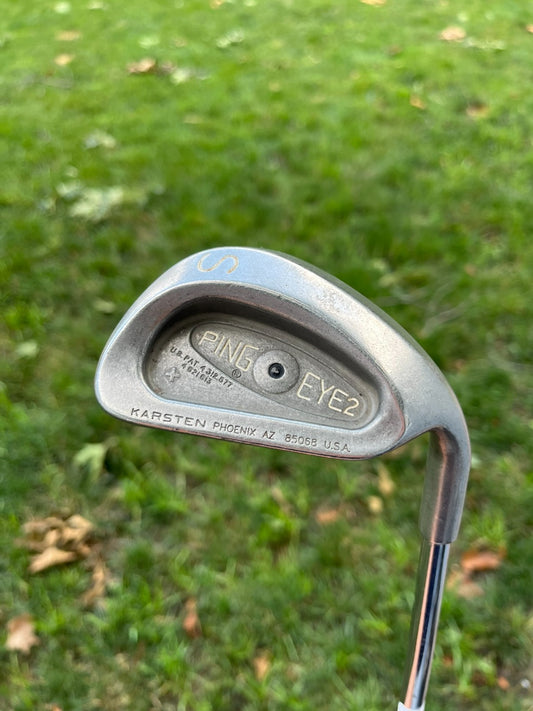 Photo of Ping Eye 2 + Plus Sand Wedge Black Dot KTShaft 35.5