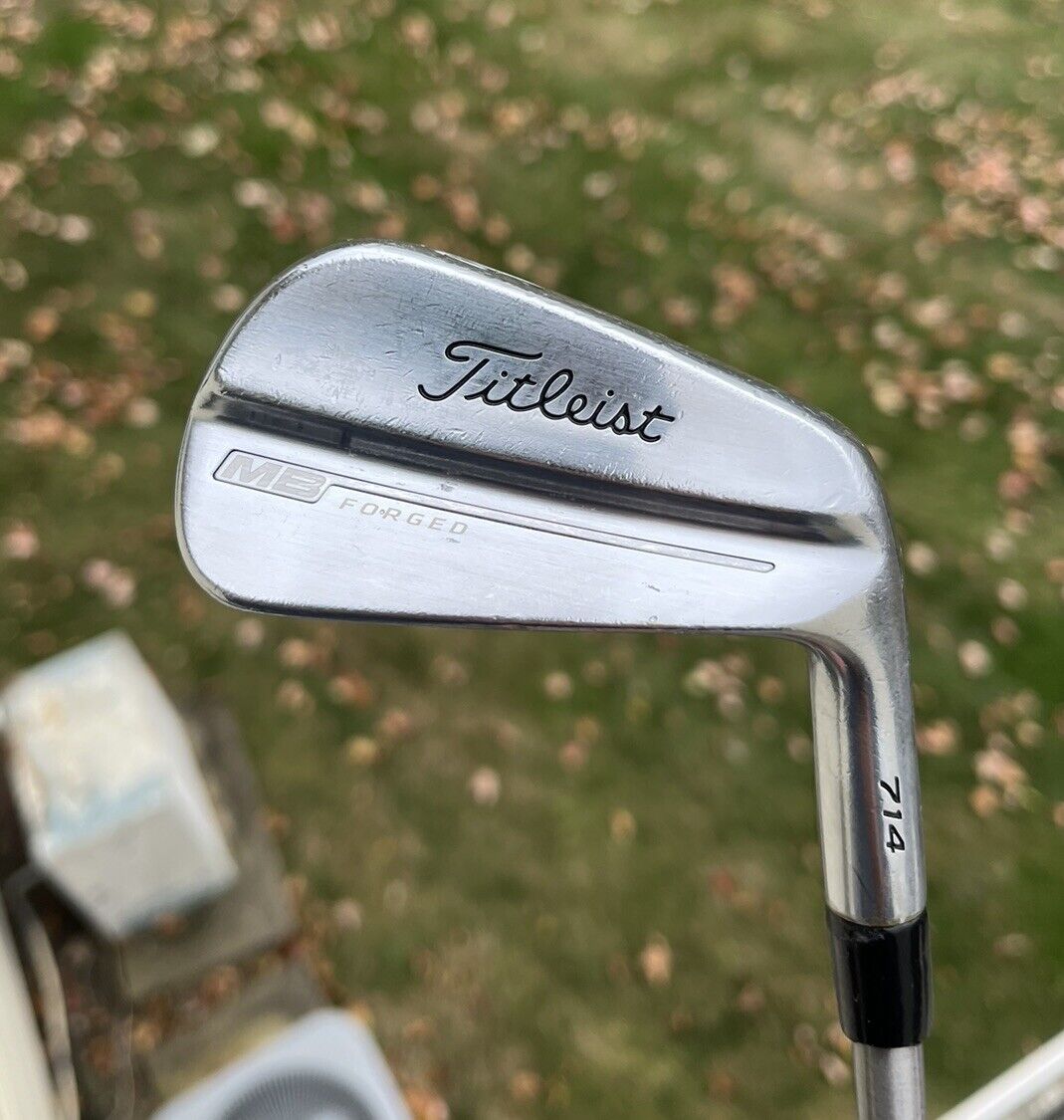 NICE Titleist 714 MB 6 Iron Steelfiber i95 Extra Stiff Graphite