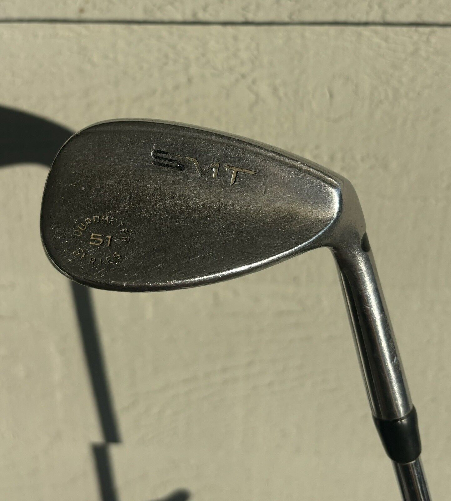 SMT Golf Durometer Series CNC Milled Gap Wedge 51° TT Steel Shaft 35.25”