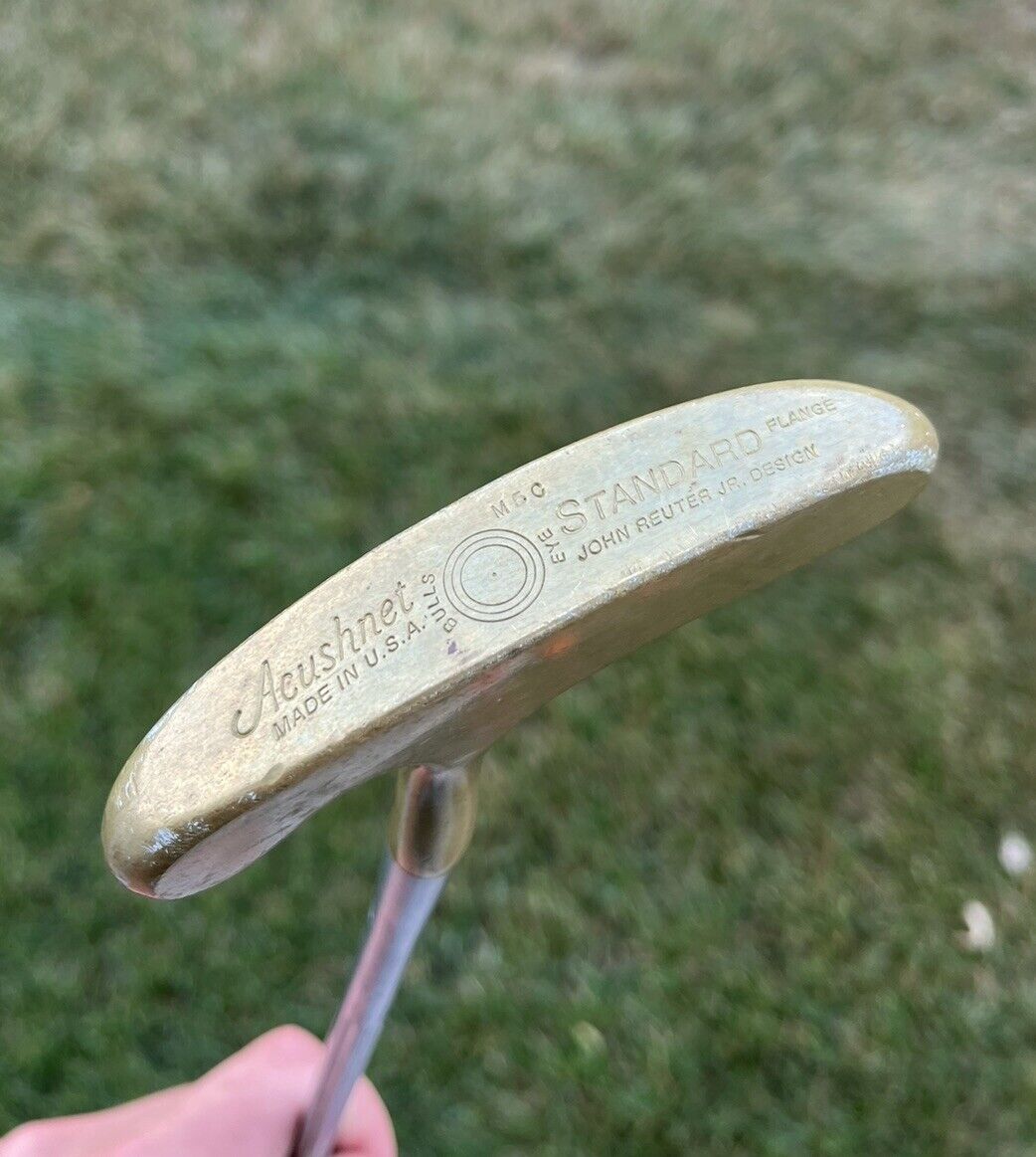 RARE Acushnet Bullseye M5C John Reuter Jr. Design Putter 35”