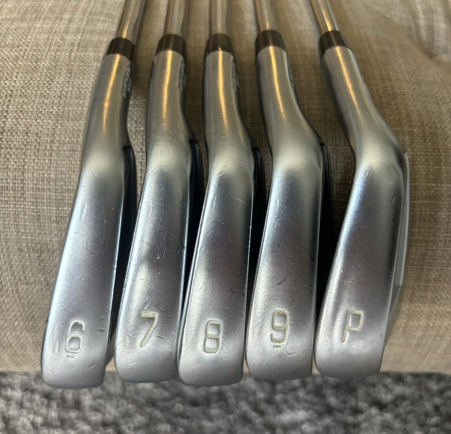 NICE Mizuno JPX 919 Tour Iron Set 6-PW KBS Tour 130g X Stiff +1/2”